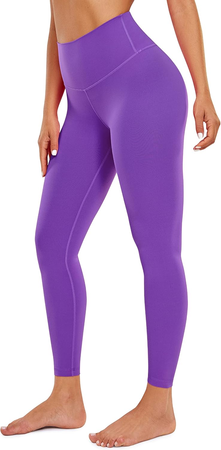 CRZ YOGA Butterluxe Yoga Leggings 25" - High Waisted Buttery Soft Womens Workout Lounge Pants