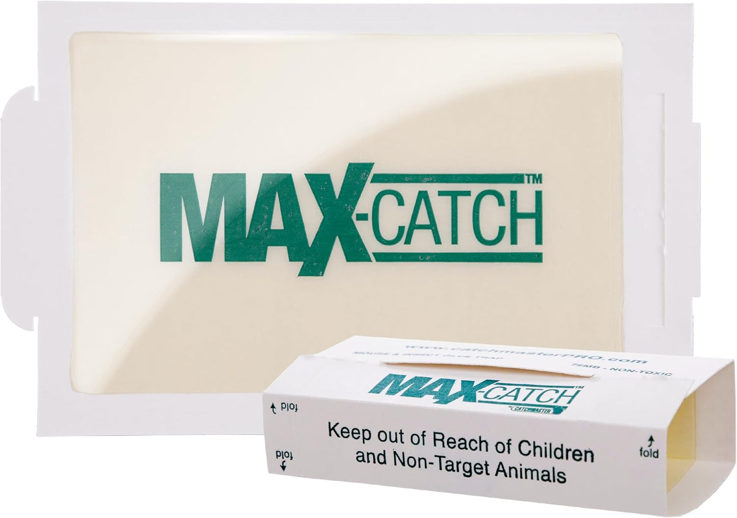 Catchmaster Max-Catch Mouse & Insect Glue Trap 36pk, Mouse Traps Indoor for Home, Sticky Pest Control Adhesive Tray for Catching Bugs, Bulk Classic Glue Boards