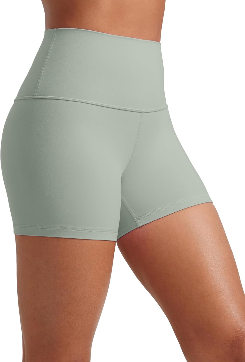 CRZ YOGA Butterluxe Biker Shorts 4'' - High Waisted Booty Workout Volleyball Yoga Womens Spandex