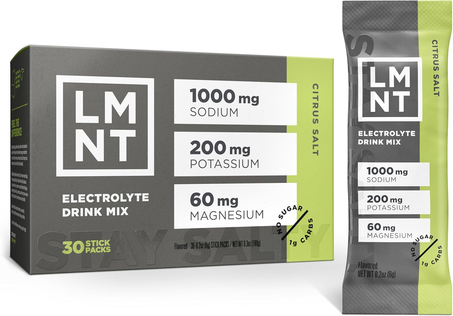 LMNT Zero Sugar Electrolytes - Variety Pack Bundle | Drink Mix | 18-Count
