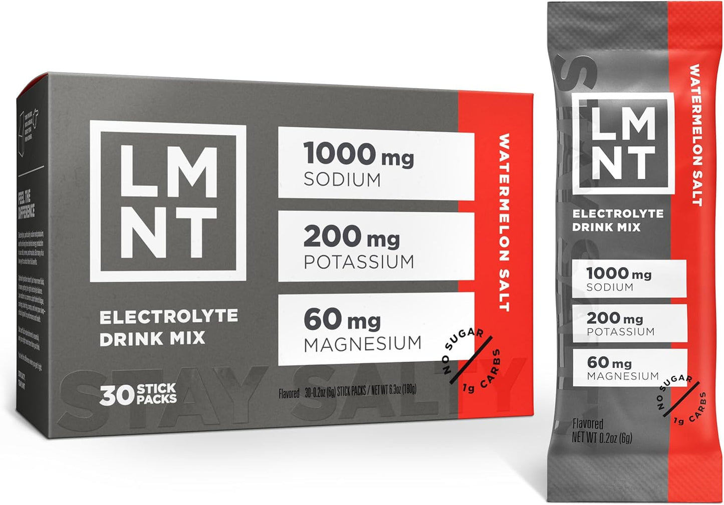LMNT Zero Sugar Electrolytes - Variety Pack Bundle | Drink Mix | 18-Count