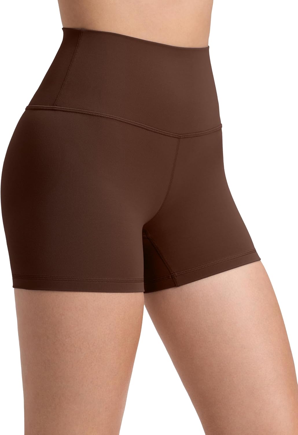 CRZ YOGA Butterluxe Biker Shorts 4'' - High Waisted Booty Workout Volleyball Yoga Womens Spandex