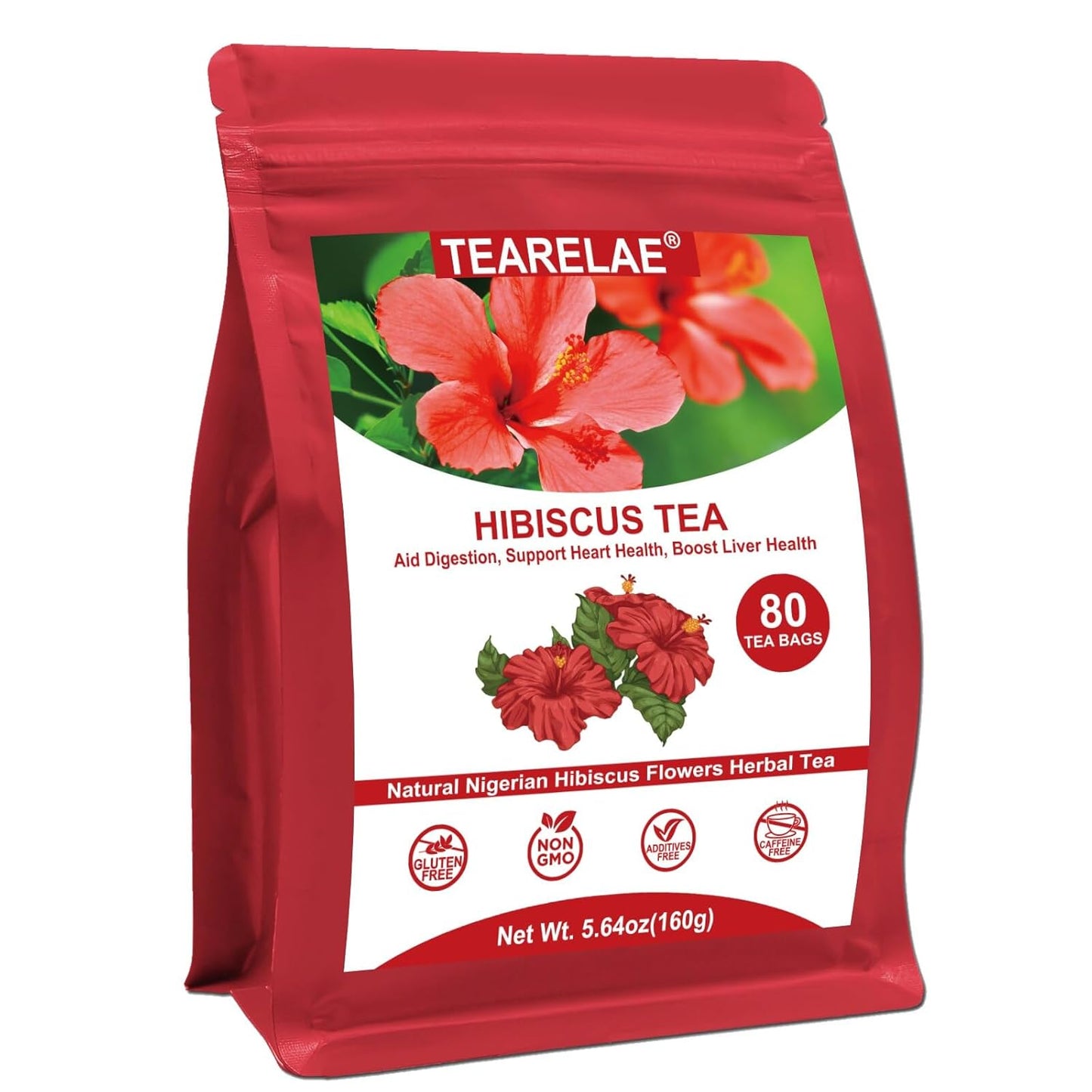TEARELAE - Linden Tea Bags, 45 Count - Premium Natural Linden Flower & Leaf - Cut & Sifted Te de Tilo - Caffeine-free - Non-GMO - Soothing Herbal Tea for Evening Relaxation