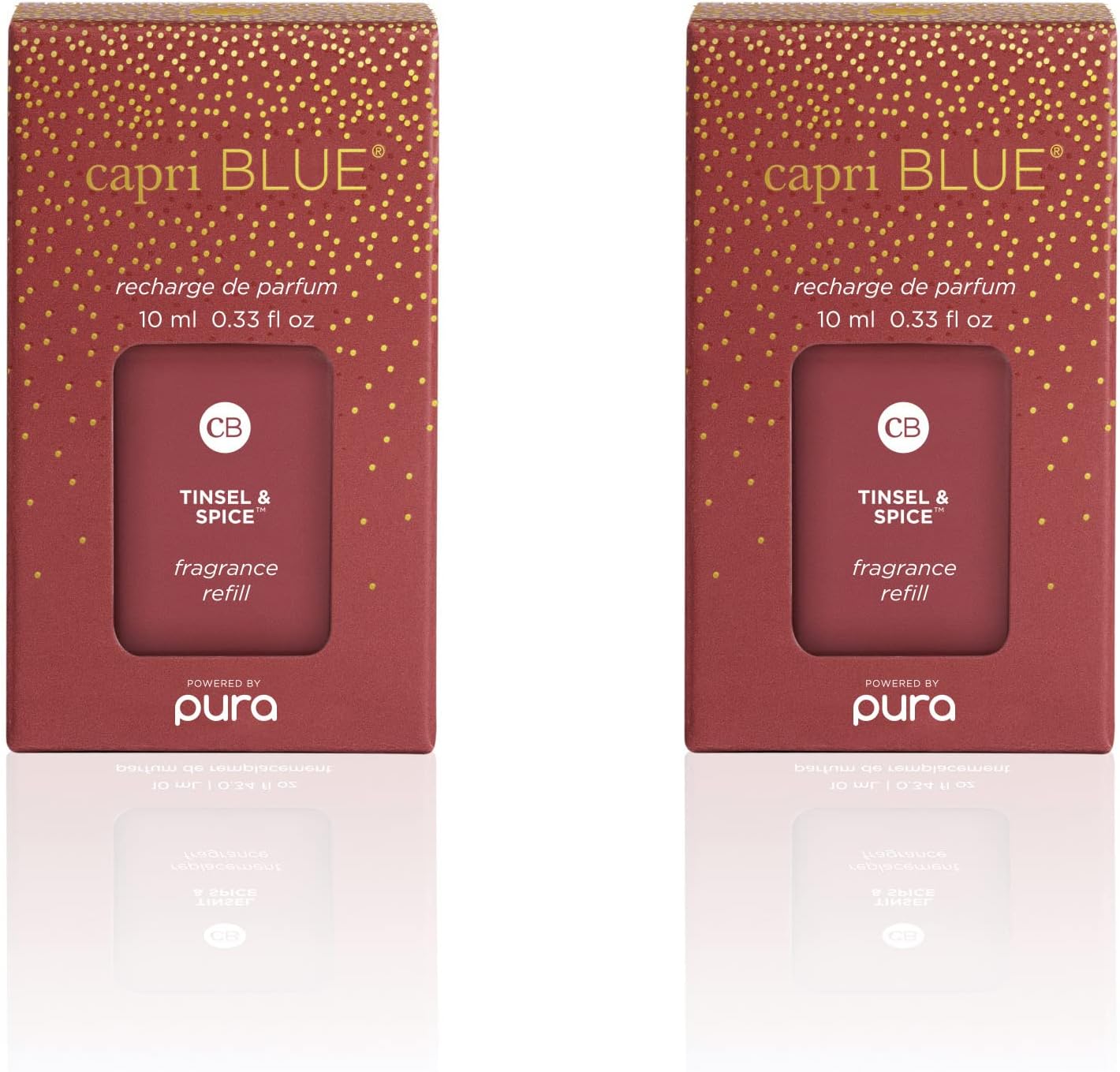 Capri Blue Pura Smart Home Plug-in Diffuser Refills – Includes 2 Capri Blue Pura Refills for Plug In Diffusers for Home - Long Lasting Luxury Scents - Volcano (Pack of 2)