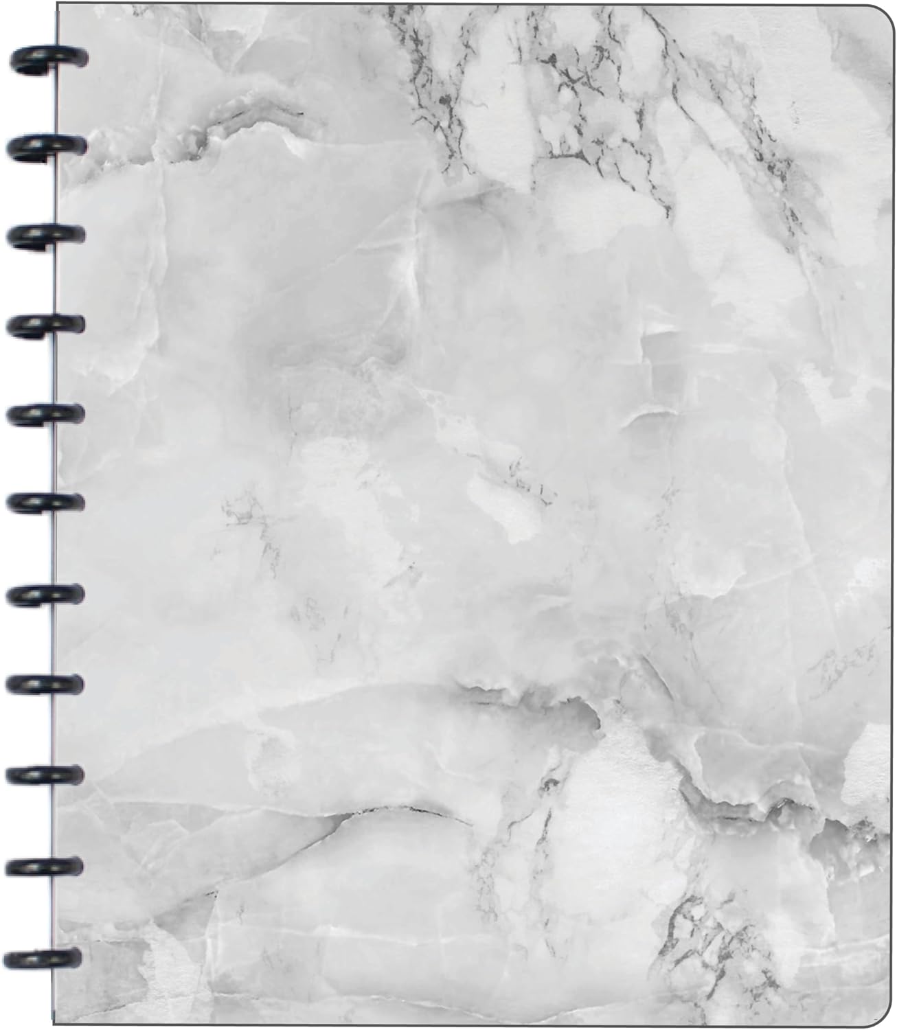 BetterNote Matte Cover for Discbound Planners, fits Disc Notebooks like Levenger Circa, Arc Staples, TUL Office Depot, Big Happy Planner, MAMBI 365, Talia (Kaleidoscope, 11-Disc, 8.5"x11")