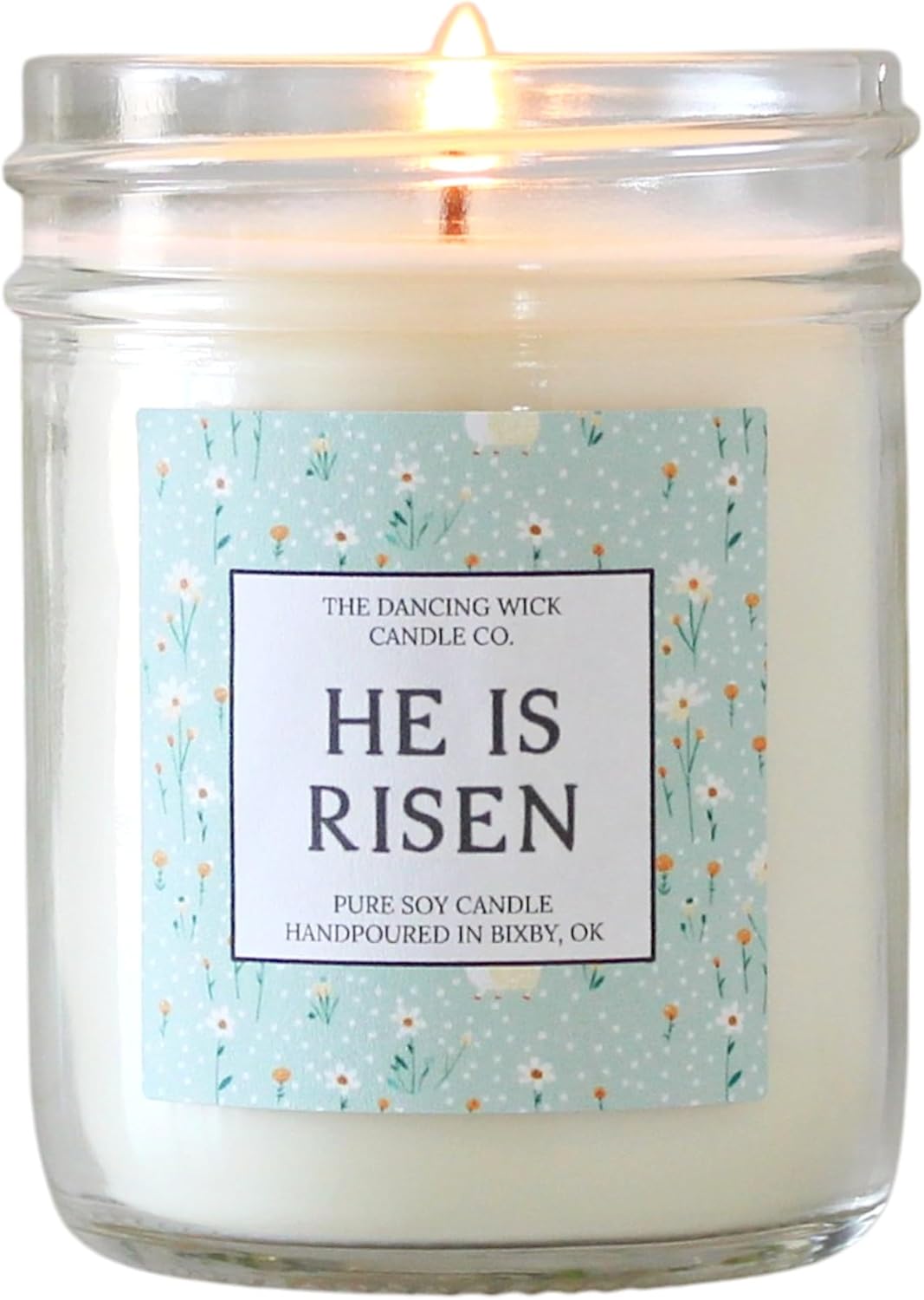 – Bunny Kisses Candle – Hand-Poured 8oz Soy Wax with Sweet Lemon, Strawberry & Vanilla – Spring, Easter, Birthday, Just Because, Gift – Made in the USA (Bunny Kisses)