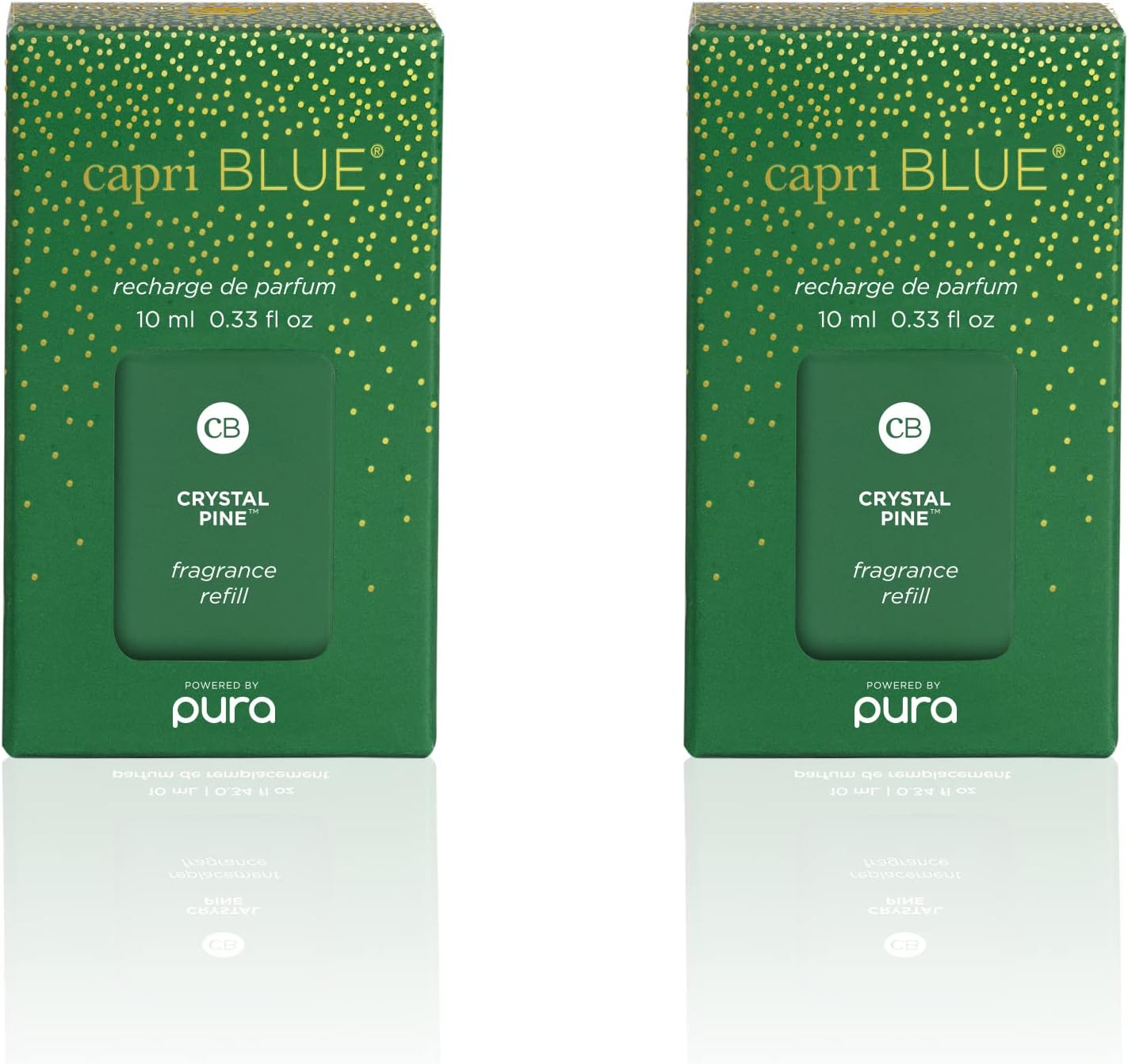 Capri Blue Pura Smart Home Plug-in Diffuser Refills – Includes 2 Capri Blue Pura Refills for Plug In Diffusers for Home - Long Lasting Luxury Scents - Volcano (Pack of 2)