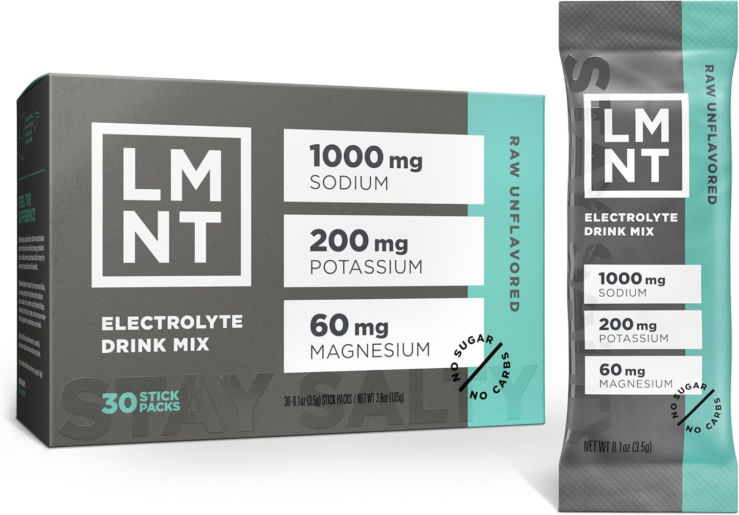 LMNT Zero Sugar Electrolytes - Variety Pack Bundle | Drink Mix | 18-Count