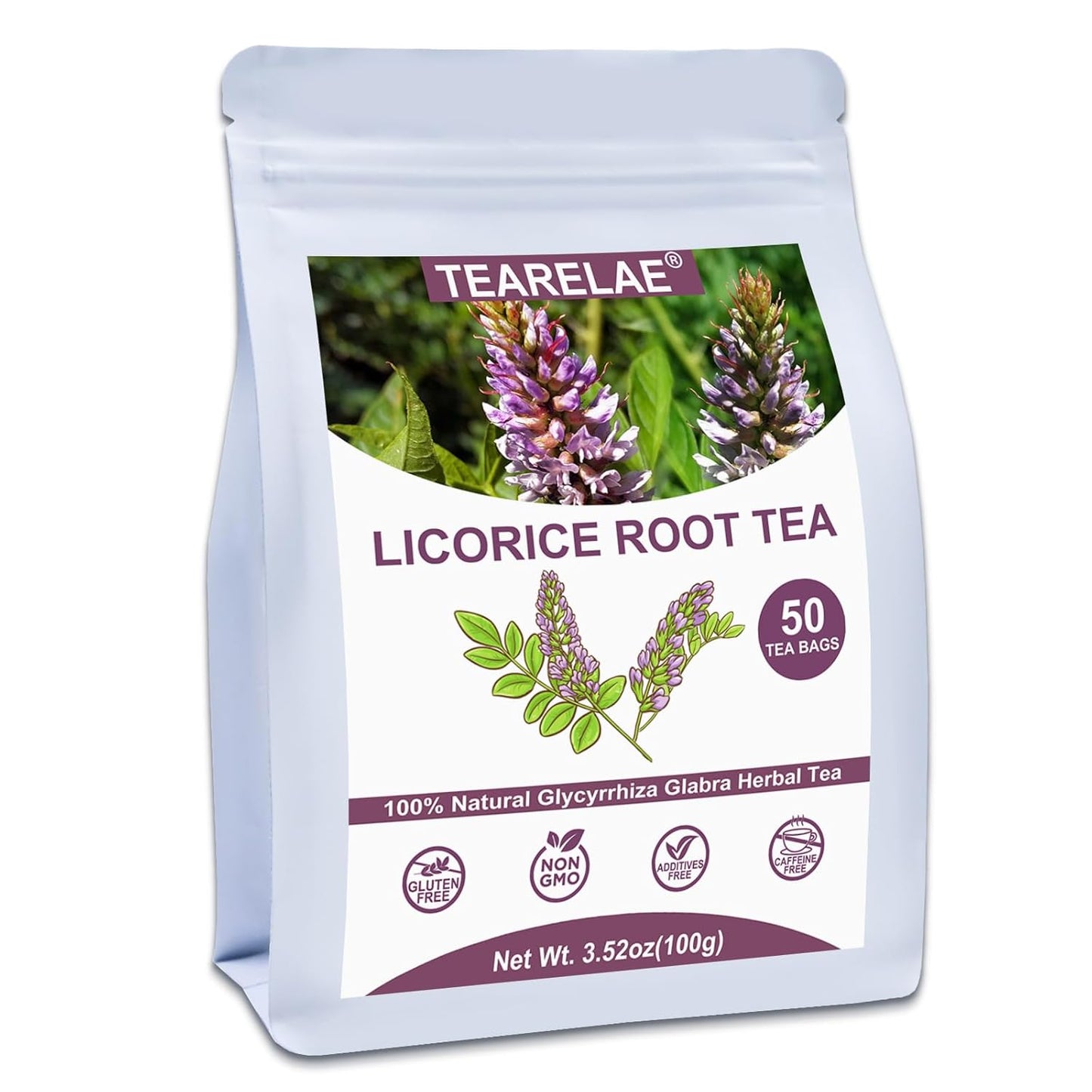 TEARELAE - Linden Tea Bags, 45 Count - Premium Natural Linden Flower & Leaf - Cut & Sifted Te de Tilo - Caffeine-free - Non-GMO - Soothing Herbal Tea for Evening Relaxation
