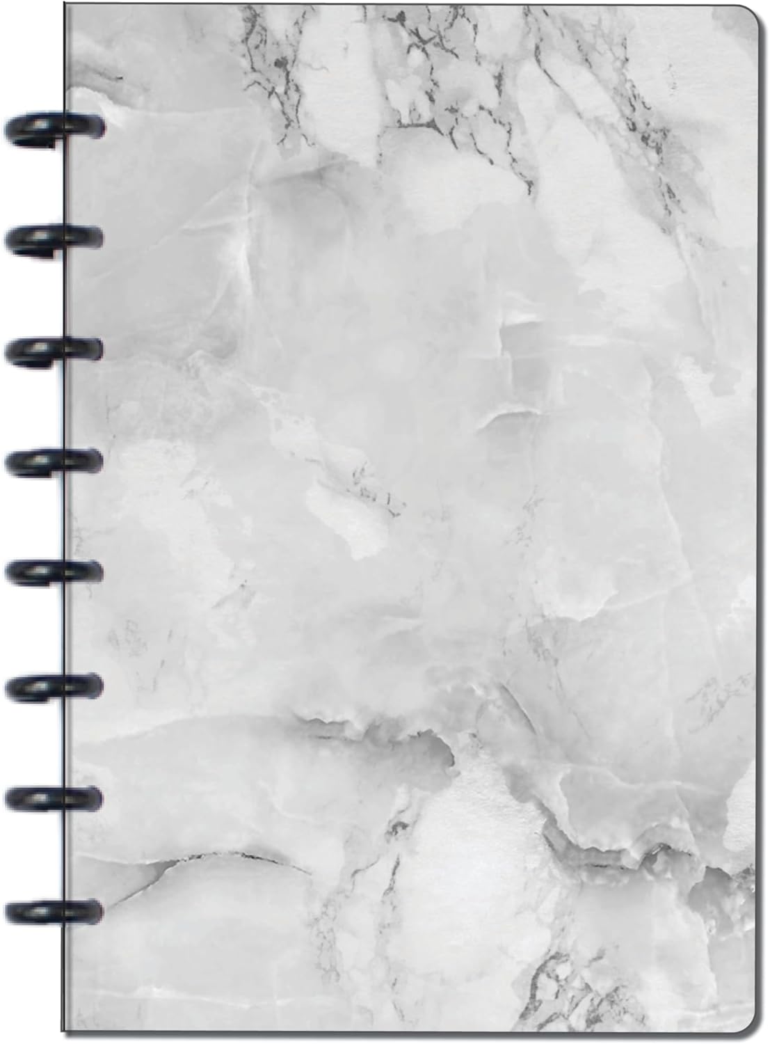 BetterNote Matte Cover for Discbound Planners, fits Disc Notebooks like Levenger Circa, Arc Staples, TUL Office Depot, Big Happy Planner, MAMBI 365, Talia (Kaleidoscope, 11-Disc, 8.5"x11")