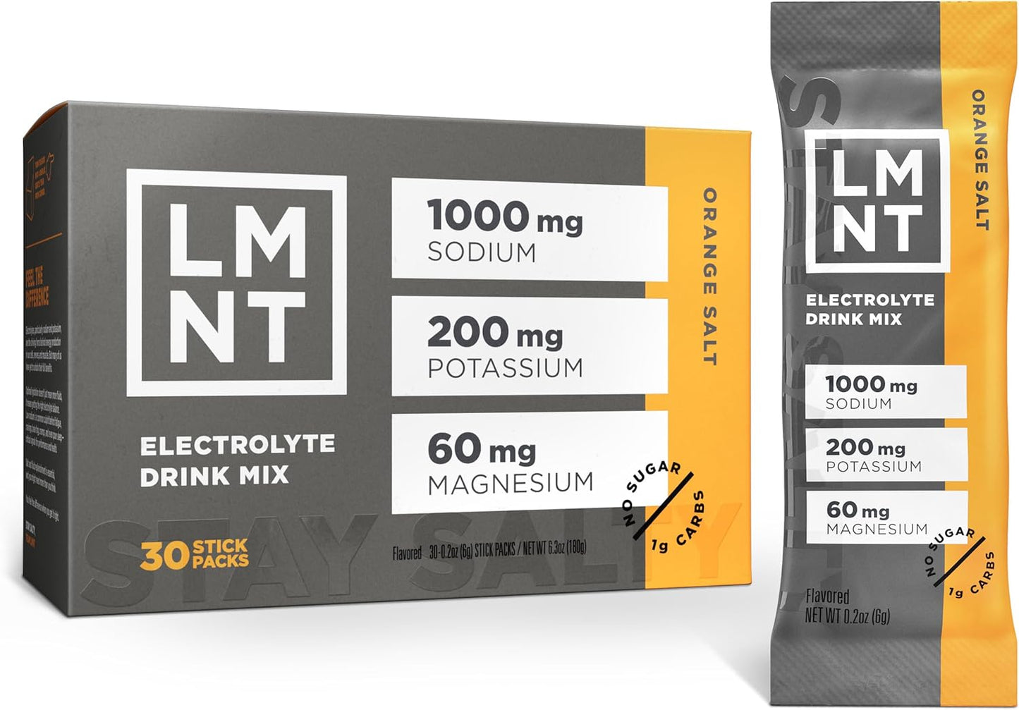 LMNT Zero Sugar Electrolytes - Variety Pack Bundle | Drink Mix | 18-Count