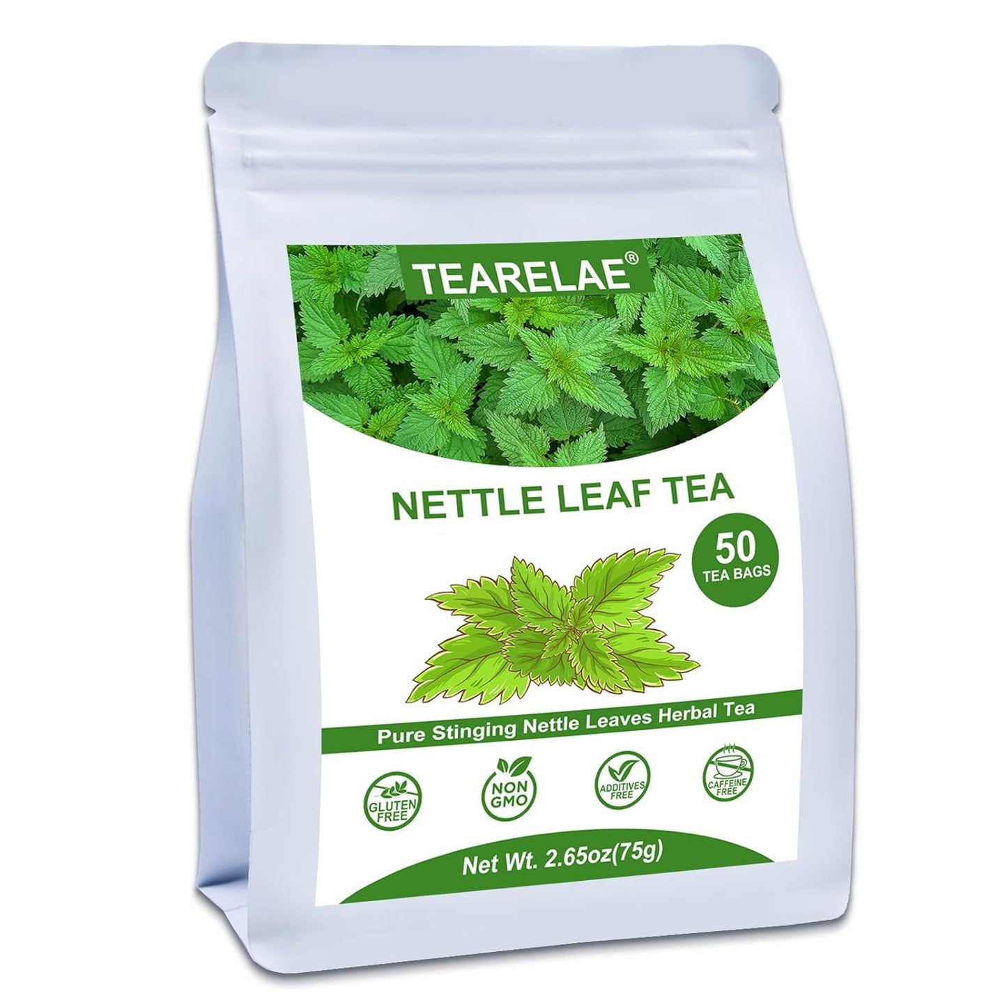 TEARELAE - Linden Tea Bags, 45 Count - Premium Natural Linden Flower & Leaf - Cut & Sifted Te de Tilo - Caffeine-free - Non-GMO - Soothing Herbal Tea for Evening Relaxation