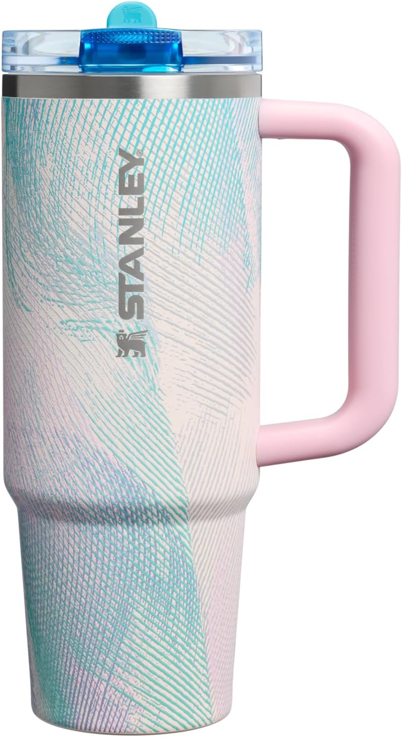 STANLEY Quencher ProTour Flip Straw Tumbler with Leakproof Lid | Built-In Straw & Handle | Cupholder Compatible for Travel | Insulated Stainless Steel Cup | BPA-Free
