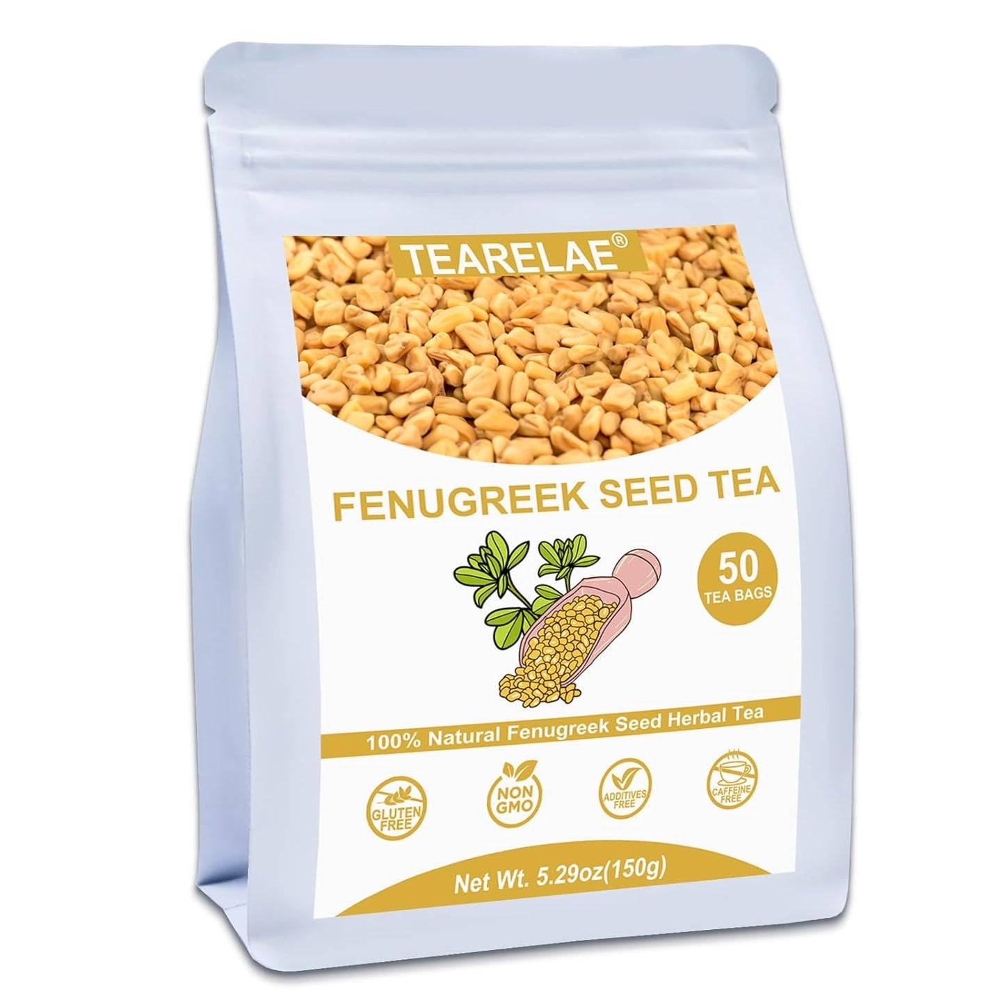 TEARELAE - Linden Tea Bags, 45 Count - Premium Natural Linden Flower & Leaf - Cut & Sifted Te de Tilo - Caffeine-free - Non-GMO - Soothing Herbal Tea for Evening Relaxation