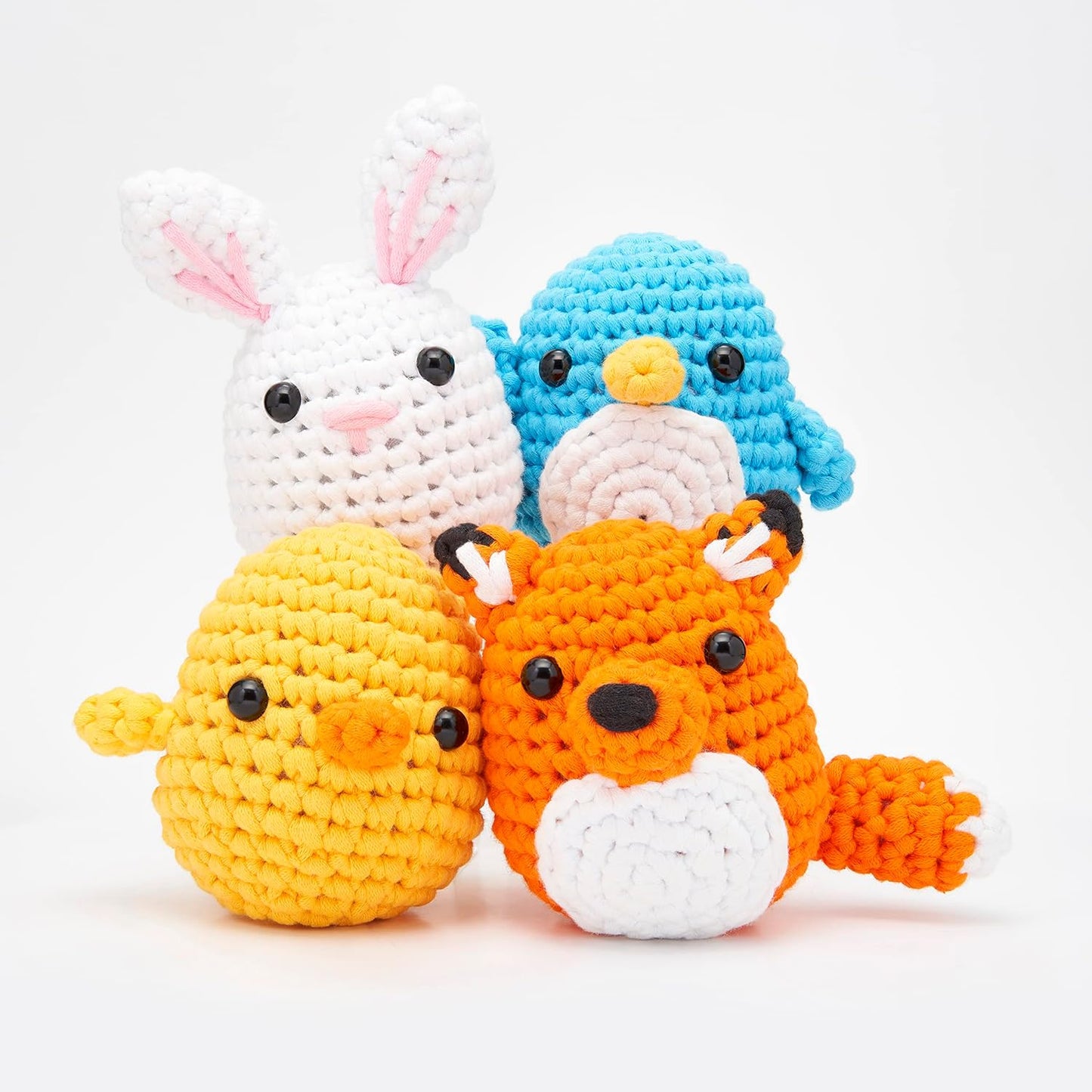 The Woobles Crochet Kit for Beginners - Easy Arts and Crafts Knitting & Crochet Animals Kit As Seen On Shark Tank - Pierre The Penguin