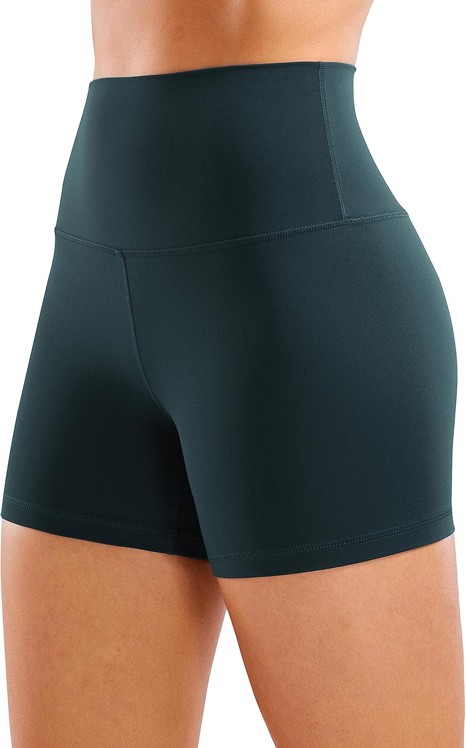 CRZ YOGA Butterluxe Biker Shorts 4'' - High Waisted Booty Workout Volleyball Yoga Womens Spandex