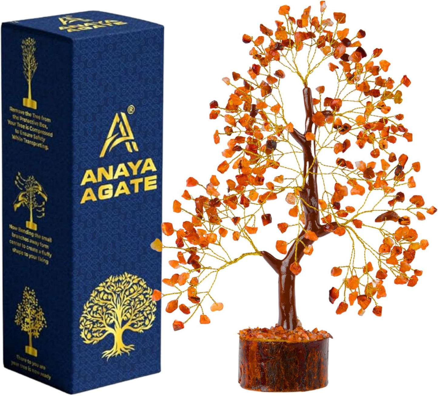 Amethyst Crystal Tree of Life - Handmade Healing Bonsai Purple Tree for Home and Office Decor, Positive Energy and Good Luck, Ideal for Christmas Decor and Birthday Gifts for Women, Men