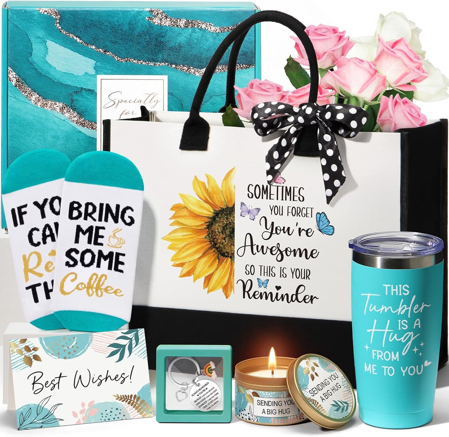 Retirement Gifts for Women 2026, Best Cool Retirement Gifts for Coworker Teacher Nurses Boss Friends Mom Grandma Retirees, Coworker Farewell Leaving Going Away Gift with 20Oz Tumbler Canvas Tote Bag