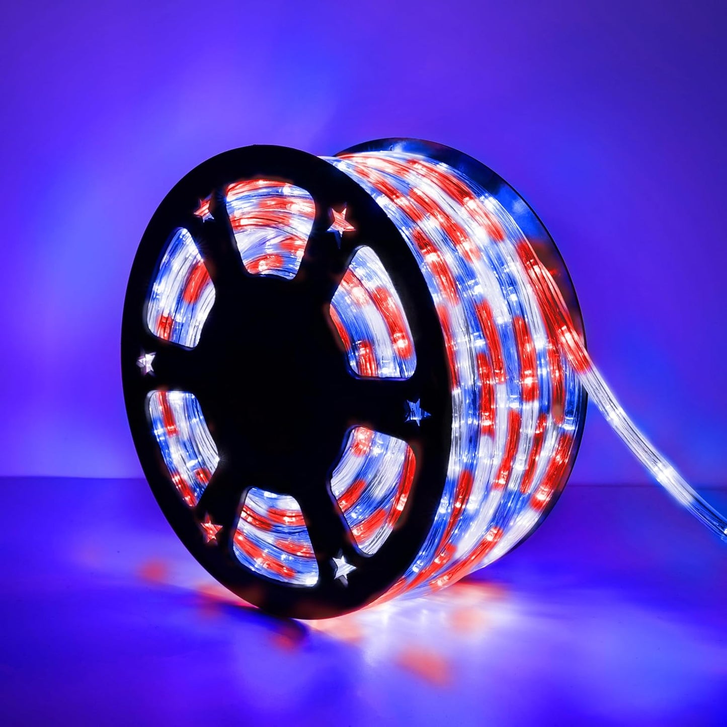 100ft LED Rope Lights Outdoor, 720 LED Connectable and Flexible Tube Lights with 8 Modes, Waterproof LED Rope Lighting for Garden, Patio, Pool, Bedroom, Party, Indoor Outdoor Decoration (Warm White)