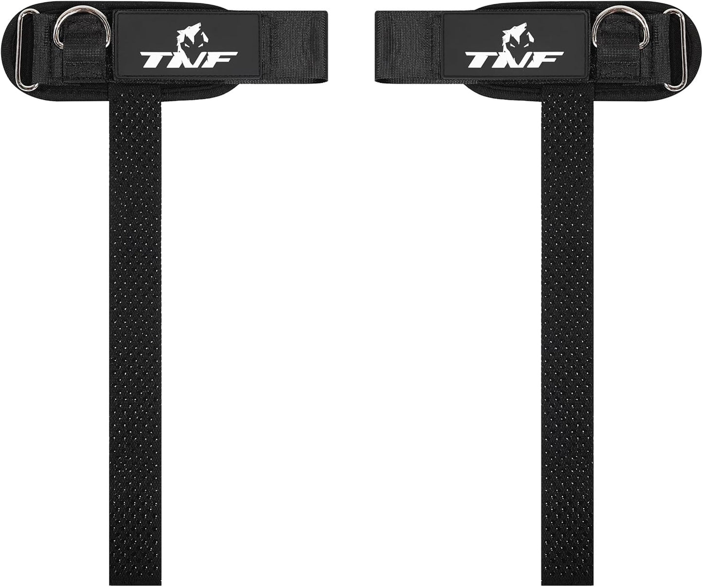 Ekkovision Weight Lifting Straps With Cuffed D Ring, Wrist Support for Men, Heavy Duty Thick Comfortable Lifting Straps, Secure Fit, Enhanced Grip, Straps for Weightlifting & Gym Training, Black