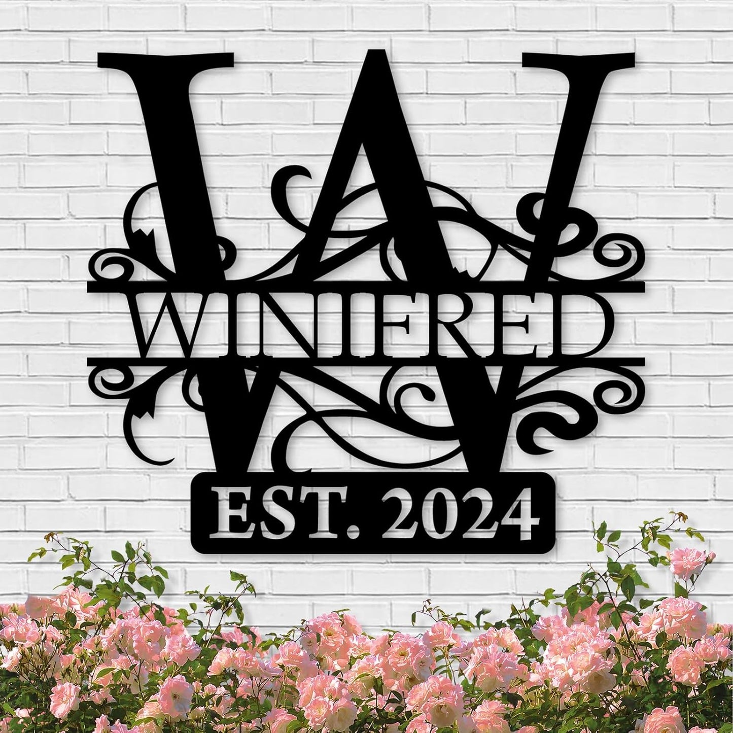 Metal Signs Customized | Personalized Garden Stake Metal Sign | Custom Metal Garden Sign | Personalized Garden Name Sign | Custom Sign Outdoor Metal | Gardening Decor Gifts for Gardeners