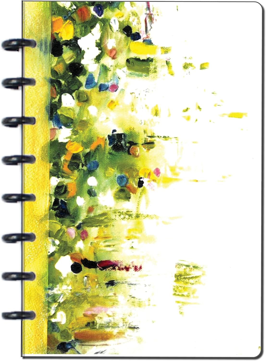 BetterNote Matte Cover for Discbound Planners, fits Disc Notebooks like Levenger Circa, Arc Staples, TUL Office Depot, Big Happy Planner, MAMBI 365, Talia (Kaleidoscope, 11-Disc, 8.5"x11")