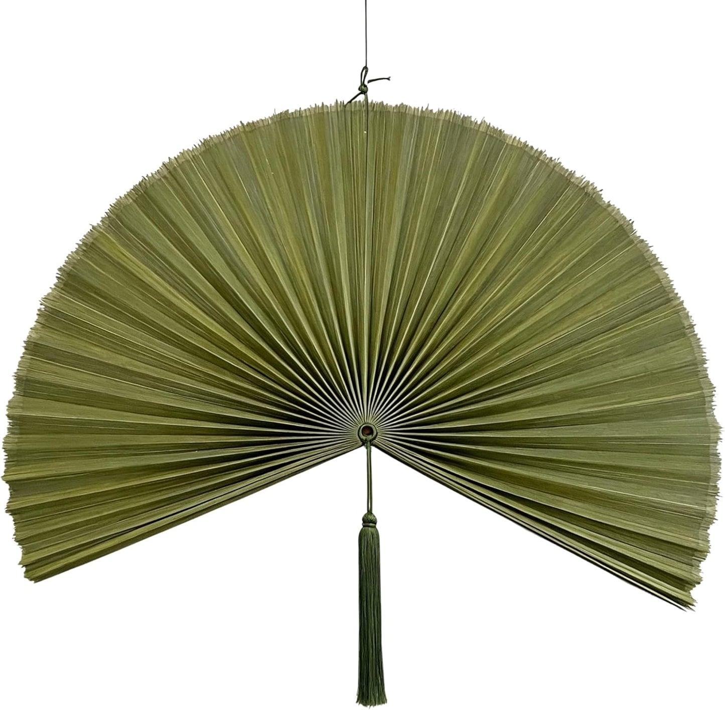 ChumDecor Fan Wall Decor,Large Bamboo Fan Wall Art For Boho Hanging Headboard,Decorative Folding Fan For Over Bed Decorations, (Pink, 40inch)