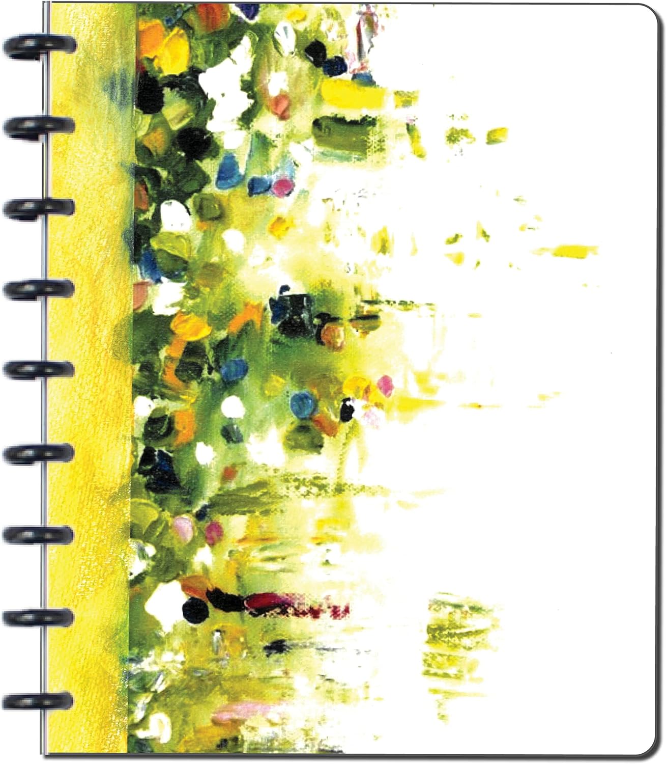BetterNote Matte Cover for Discbound Planners, fits Disc Notebooks like Levenger Circa, Arc Staples, TUL Office Depot, Big Happy Planner, MAMBI 365, Talia (Kaleidoscope, 11-Disc, 8.5"x11")
