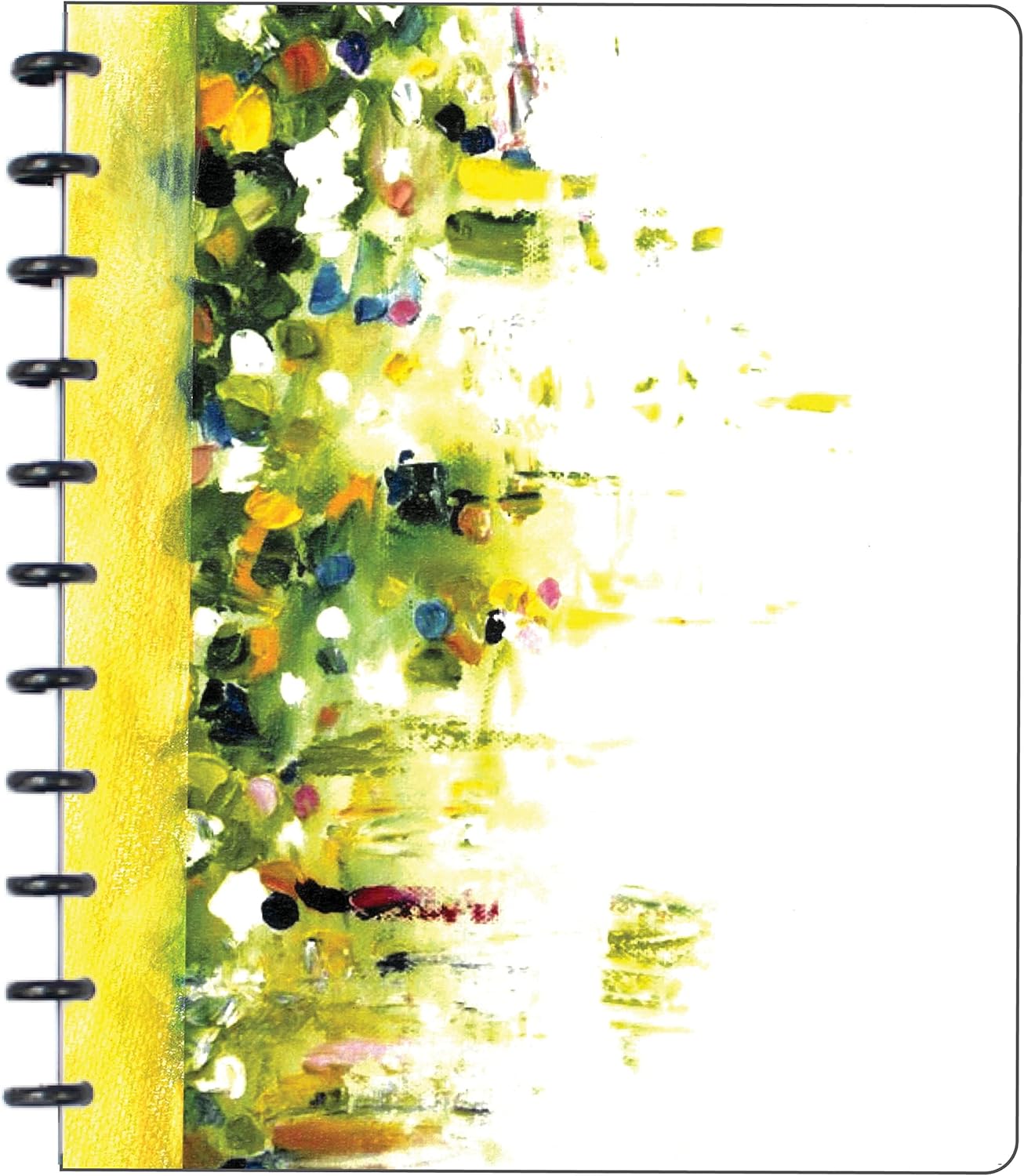 BetterNote Matte Cover for Discbound Planners, fits Disc Notebooks like Levenger Circa, Arc Staples, TUL Office Depot, Big Happy Planner, MAMBI 365, Talia (Kaleidoscope, 11-Disc, 8.5"x11")