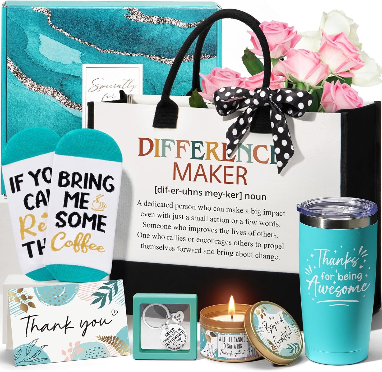 Retirement Gifts for Women 2026, Best Cool Retirement Gifts for Coworker Teacher Nurses Boss Friends Mom Grandma Retirees, Coworker Farewell Leaving Going Away Gift with 20Oz Tumbler Canvas Tote Bag