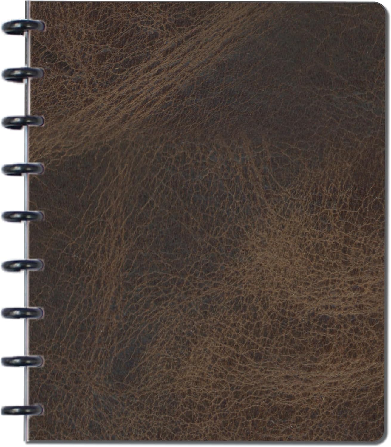 BetterNote Matte Cover for Discbound Planners, fits Disc Notebooks like Levenger Circa, Arc Staples, TUL Office Depot, Big Happy Planner, MAMBI 365, Talia (Kaleidoscope, 11-Disc, 8.5"x11")