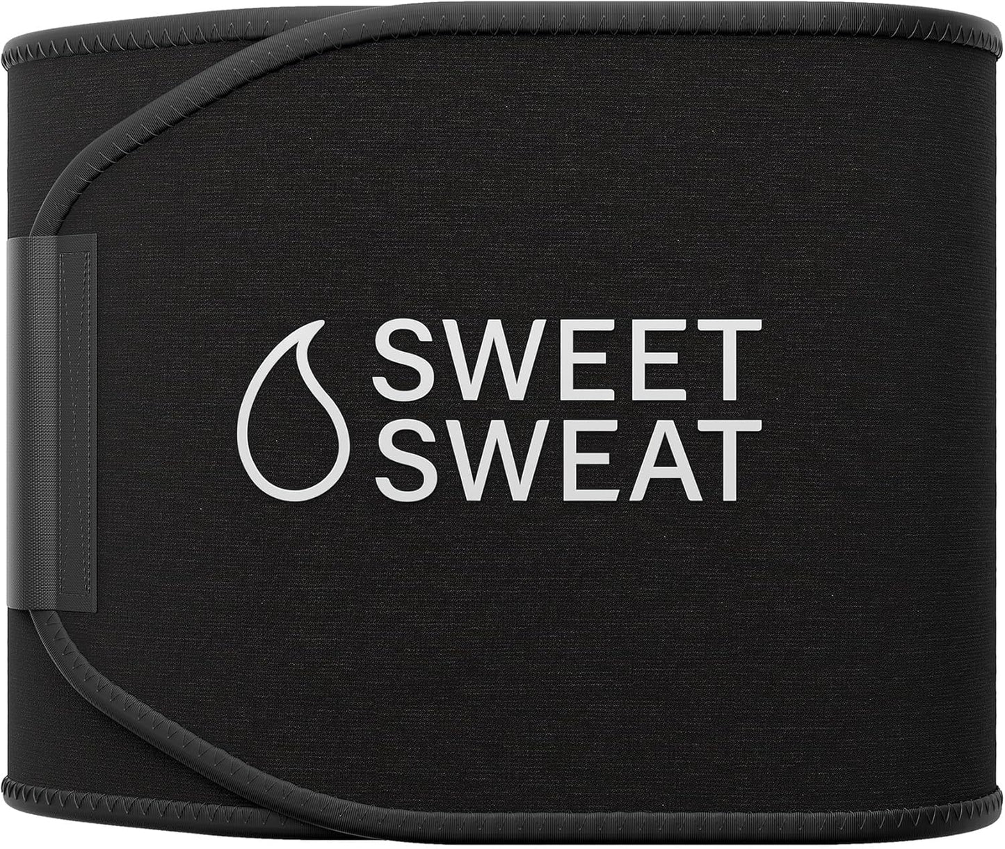 Sports Research Sweet Sweat Waist Trimmer (Core Series) - Premium Sweat Enhancing Fitness Band for Women & Men