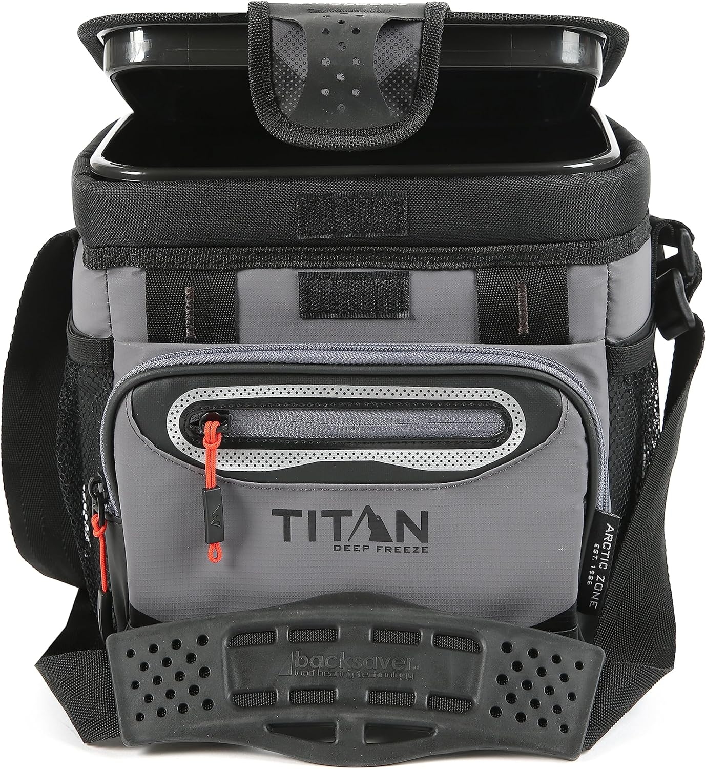 Titan by Arctic Zone Deep Freeze Cooler - Zipperless Hardbody Cooler - Deep Freeze Insulation, HardBody Liner, and SmartShelf
