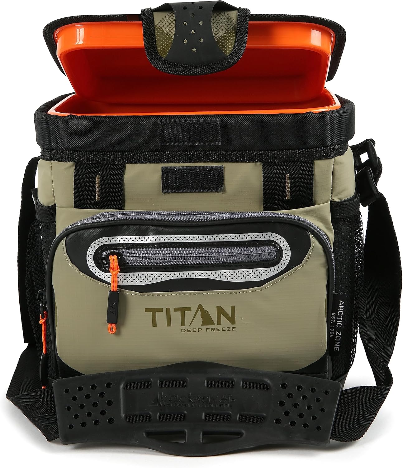 Titan by Arctic Zone Deep Freeze Cooler - Zipperless Hardbody Cooler - Deep Freeze Insulation, HardBody Liner, and SmartShelf