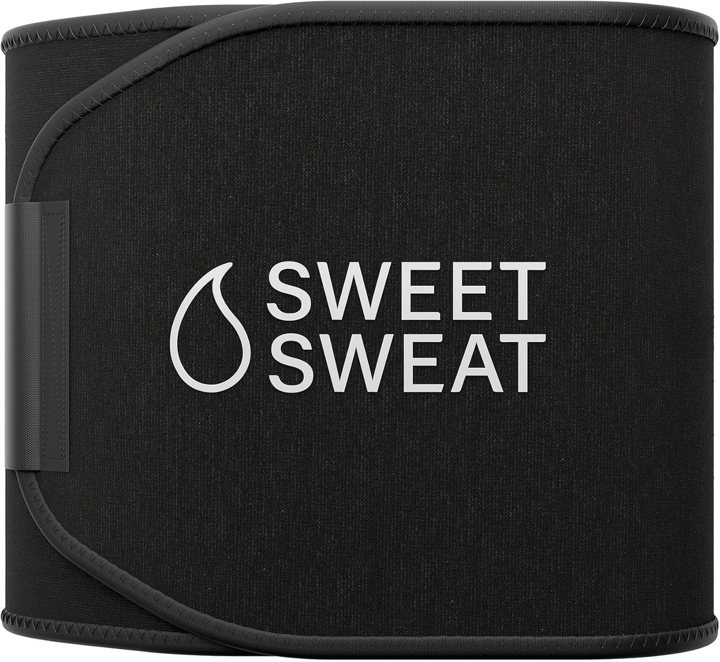 Sports Research Sweet Sweat Waist Trimmer (Core Series) - Premium Sweat Enhancing Fitness Band for Women & Men