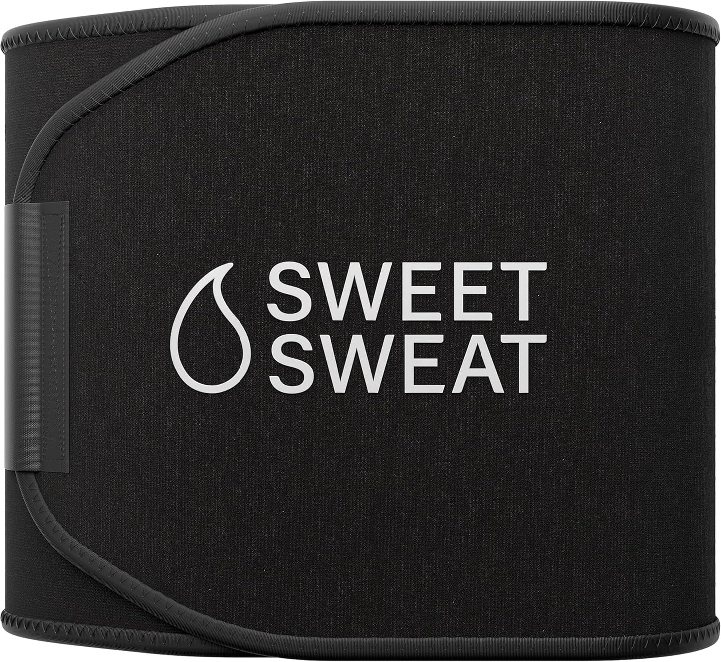 Sports Research Sweet Sweat Waist Trimmer (Core Series) - Premium Sweat Enhancing Fitness Band for Women & Men
